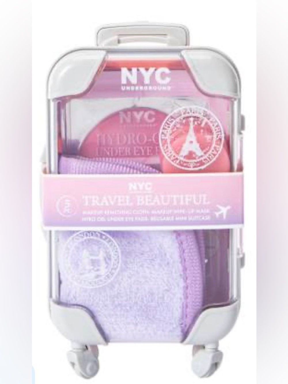 NYC Underground Travel Beautiful Suitcase 5 PC set
